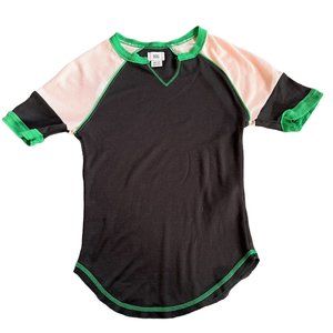 BDG Super Soft Baseball Fit 3/4 Sleeve Tee